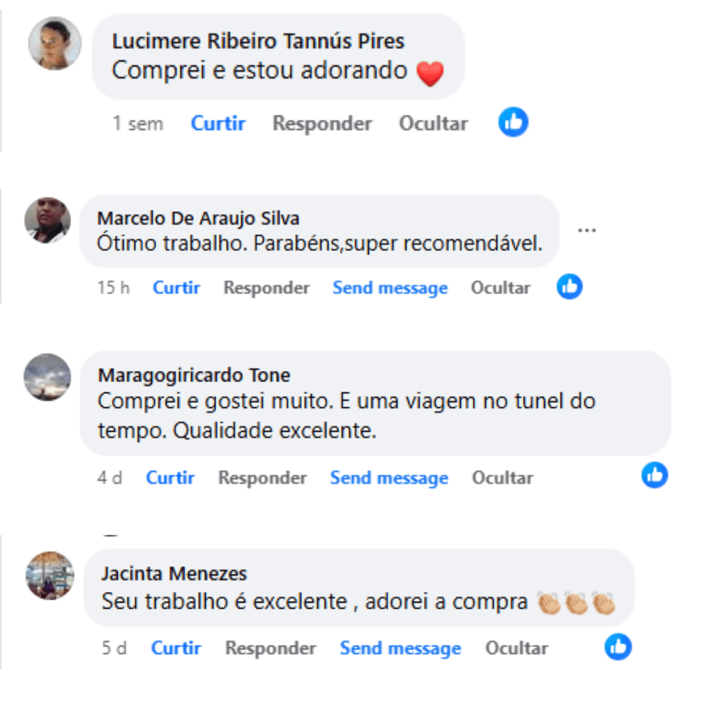 Depoimento de cliente